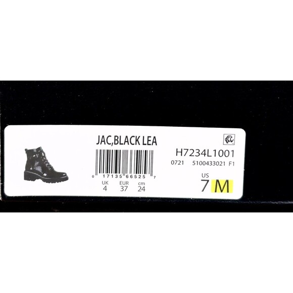 NEW Womens Moto Punk Size 7M Punk Grunge Whimsy Black Boots - Picture 12 of 12